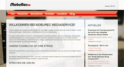 Desktop Screenshot of moburec.de