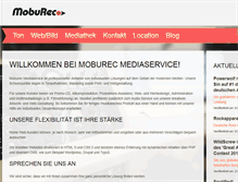 Tablet Screenshot of moburec.de